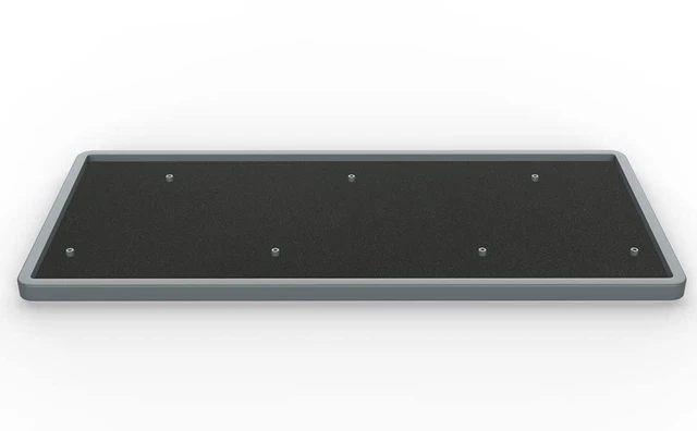 Alt view image 5 of 6 - Keyboard Foam, Sound Dampening Poron Foam for Keyboard Black (H 2mm) Spacebar Foam Sound Dampening Foam for Mechanical Keyboard Bottom & Case Keyboard Dampeners Made of LE-20 Poron Keyboard Mat