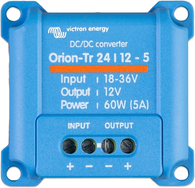 Main image of Orion-Tr DC-DC Converter 24/12V 5A 60W IP43 Non-Isolated IP43 Protected, for Dual Battery Systems