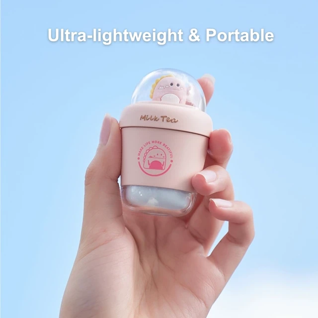 Alt view image 7 of 7 - T1 Girls Gift Wireless Earbuds, Bluetooth 6.0 with 13mm Bio-Diaphragm Driver, Hi-Fi Stereo Sound, Noise Cancelling, Touch Control, Crystal Ball Design (Pink)