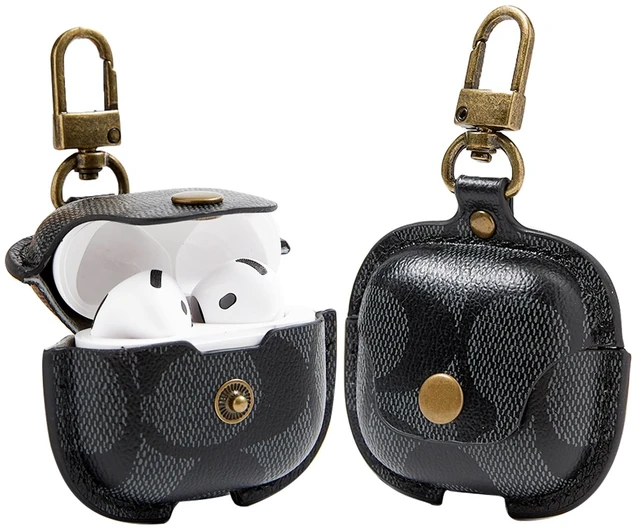 Main image of for AirPods 4 Case 2024 & AirPods 5 Case 2026 with Keychain-Black Full Body Shockproof Protective for AirPods 4th/5th Generation Case, Compatible with AirPods 4/5 Case Cover for Women Men