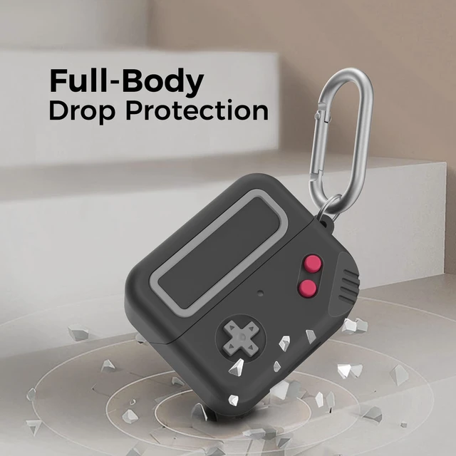Alt view image 5 of 7 - Galaxy Buds Pro 3 Case - 2024 Silicone Game Design for Samsung Galaxy Buds 3 pro/Buds 3 Pro/Buds 3 FE Case Cover for Men/Women Gamer (Black)