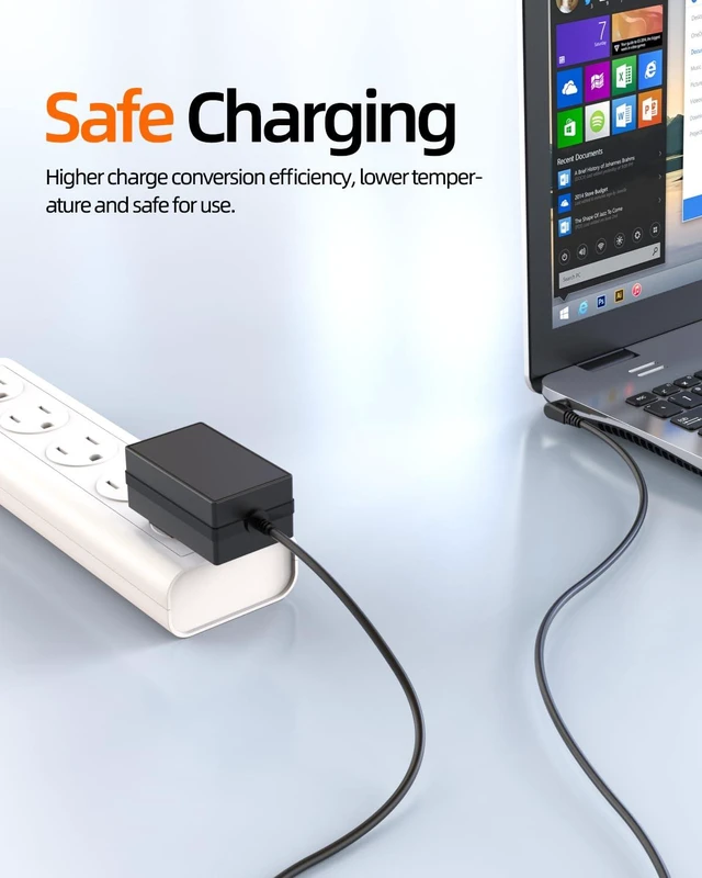 Alt view image 7 of 7 - 12V 2A Charger Fit for Gateway Laptop GWTN156-11BK GWTN156-11BL GWTN156-11RD GWTC116-2BK GWTC116-2BL GWNC21524-BL GWTN141-1BL GWTN141-5BK/BL SAW30A-120-2000U GWTN156-11 GWTC116-2 GWTN141 GWTN116-3