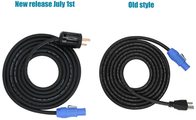 Alt view image 5 of 6 - Toronce Profeesional Hand-Built 14 AWG Male NEMA5-15P to SACFCA PowerCon Cable (5Feet)