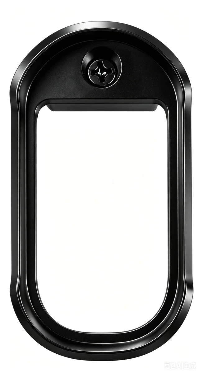Alt view image 4 of 4 - Aluminum Smartwatch Frame Mount Cover for G43X G48 Watch Black