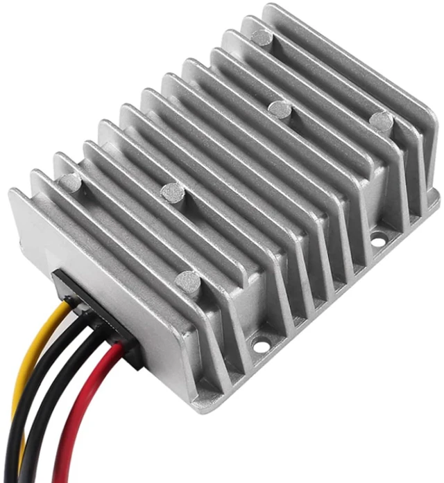 Main image of DC Voltage Reducer Converter DC 8V-40V to 13.8V 10A 138W Reducer Power Converter Waterproof Regulator Module Transformer for Golf Cart Club Car