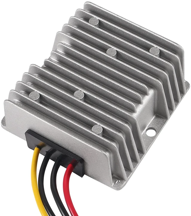 Alt view image 6 of 6 - DC Voltage Reducer Converter DC 8V-40V to 12V 10A 120W Reducer Power Converter Waterproof Regulator Module Transformer for Golf Cart Club Car (8V-40V to 12V 10A Converter)