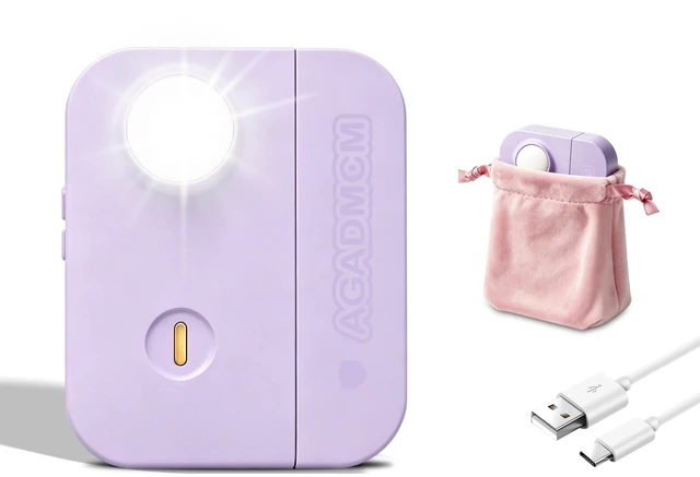 Main image of 3-in-1 Personal Safety Door Alarm for Travel, at Home, or Window Security 130dB Loud Siren and Strobe Light, Portable Rechargeable with Doorbell and Night Light Flashlight (Lavender Purple)