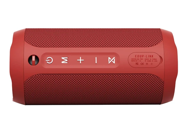 Alt view image 2 of 7 - Bluetooth Speaker IPX7 Waterproof Wireless, Red Bass, 20H Playtime, TWS Stereo Pairing, Portable Outdoor