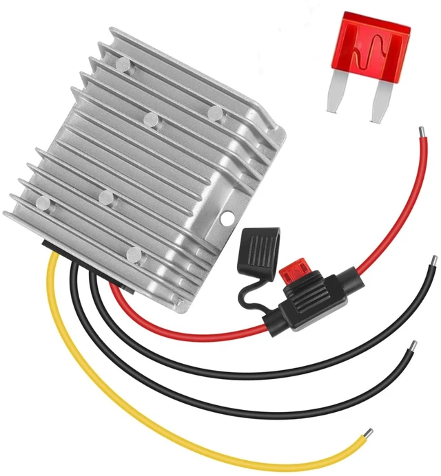 Main image of DC 24V 36V 48V to 12V 10A 120W Golf Cart Voltage Step Down Converter Voltage Regulator Reducer Volt Waterproof Buck Transformer