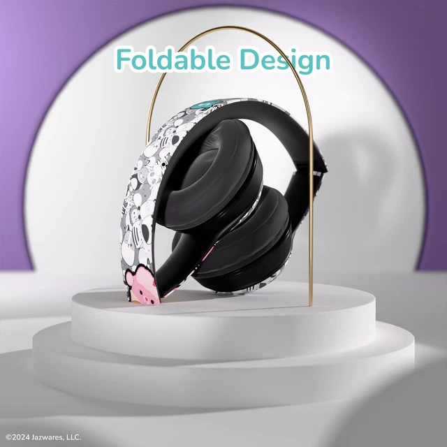 Alt view image 6 of 7 - Squishmallows Bluetooth Over-Ear Headphones- Wireless Foldable Headset Squishmallows Gifts for Girls, Boys, Women, Men and All Squish Squad Fans