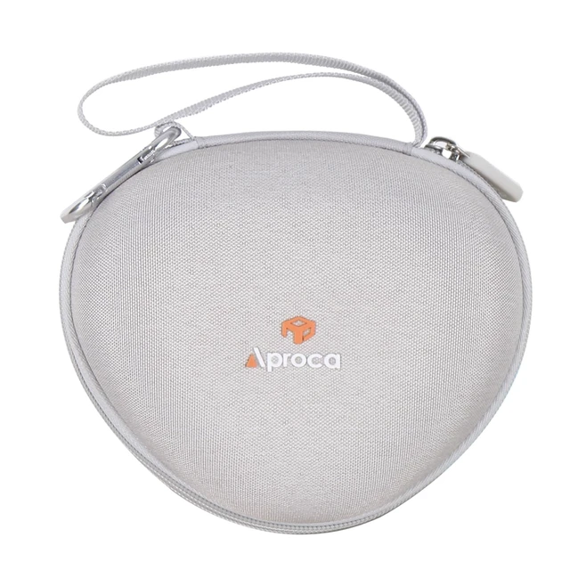 Alt view image 2 of 6 - Kids Headphones Case Compatible with iClever BTH12 / HS19 / BTH26 Kids Bluetooth Headphones, Storage Hard Bag -Grey (Case Only)