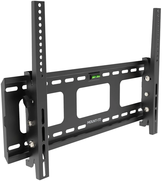 Main image of Tilting TV Wall Mount, 37-80", 175 lbs Low-profile bracket with universal VESA 600x400mm, adjustable tilt reduces glare