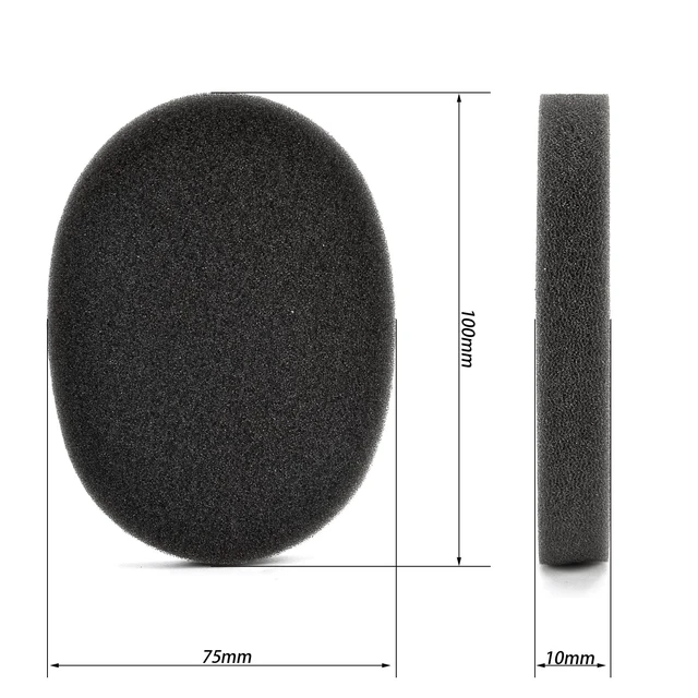 Alt view image 2 of 2 - Cooling Gel Ear Pads Hearing Protector Replacement Ear Cushion for 3m worktunes Pads Replacement Ear Cushions (5 Pairs of mesh Cotton Pads)