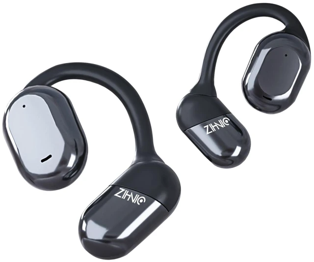 Main image of Open-Ear earhooks, All-Day Comfort, 28H Battery with prolonged Wearing, IPX5 Waterproof, Compatible with Different Bluetooth Devices-Black