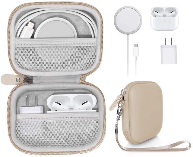 Main image of All-in-One Case for iPhone MagSafe Charger & Battery Pack, Storage for Accessories/Power Adapter/Charge Cable/Docks, Compatible with AirPods 4/ Pro 3/2/ 1