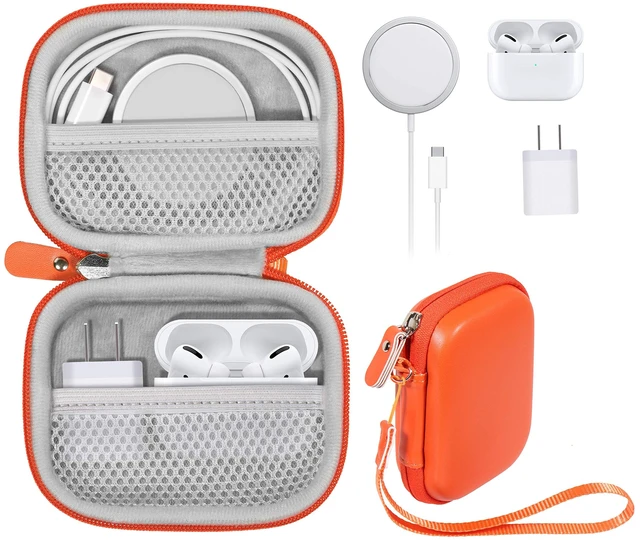 Main image of All-in-One Case for iPhone MagSafe Charger & Battery Pack, Storage for Accessories/Power Adapter/Charge Cable/Docks, Compatible with AirPods 4/ Pro 3/2/ 1