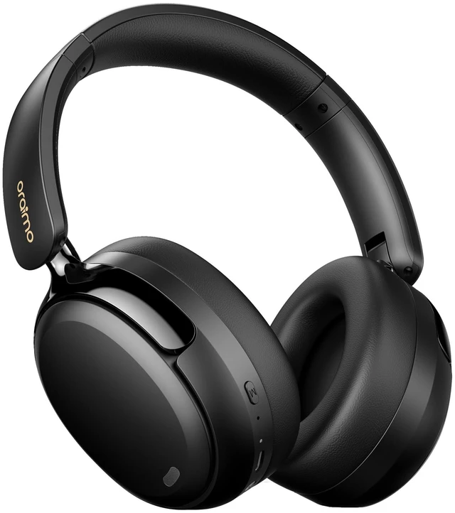 Main image of Bluetooth Headphones Active Noise Cancelling, 65H Playtime, 3 EQ Modes, Deep Bass, Bluetooth 5.4, Wireless Over-Ear Headphones with Microphone for Office Travel, Black