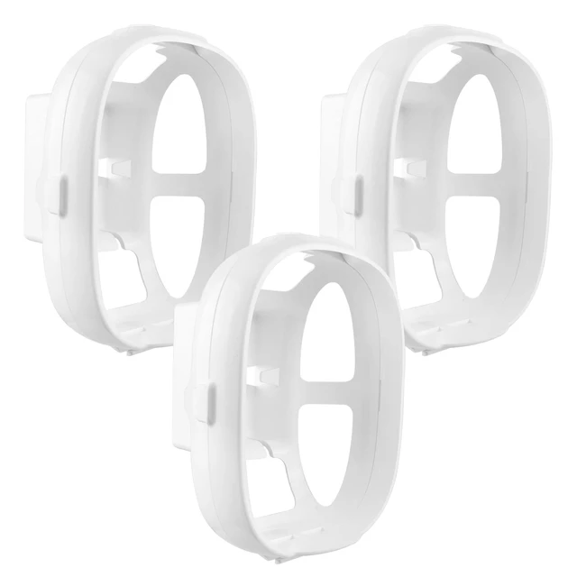 Alt view image 2 of 7 - Wall Mount for Google Nest WiFi Pro - Wi-Fi 6E-No Tools Required and No Cord Clutter Easy Moved Holder Bracket Compatible with Google Nest WiFi Pro- Wi-Fi 6E (3-Pack)