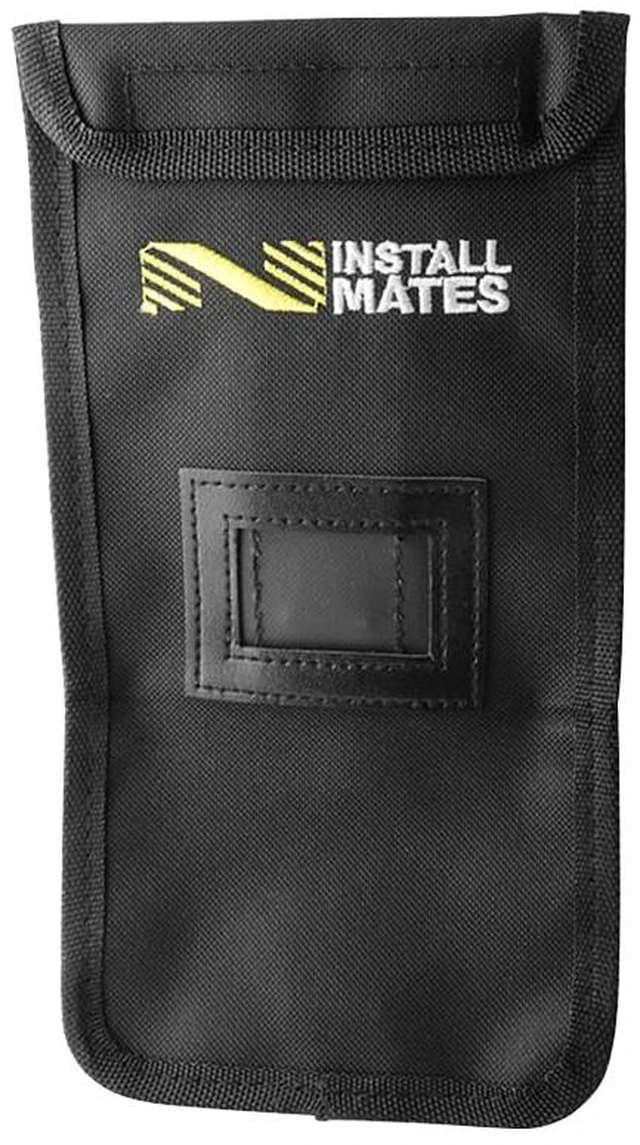 Main image of Installmates Cable Tie Pouch, Holds 7" Cable Ties (Black)