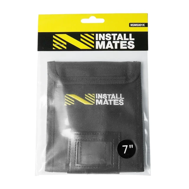 Alt view image 5 of 5 - Installmates Cable Tie Pouch, Holds 7" Cable Ties (Black)