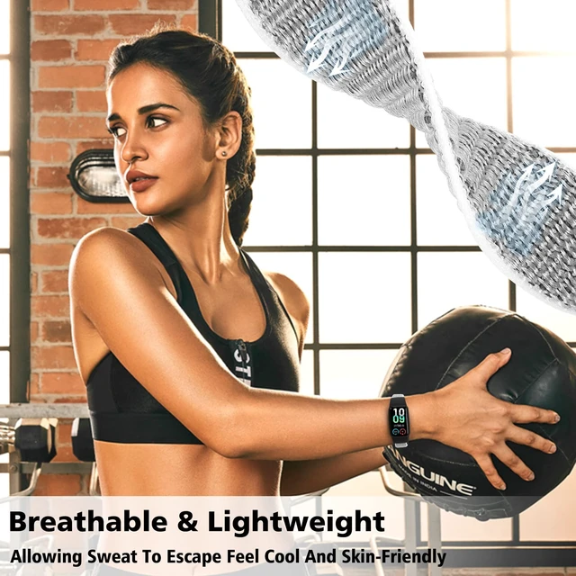 Alt view image 5 of 7 - Solo Loop Nylon Bands Compatible with Amazfit Band 7 Straps,Soft Breathable Comfortable Adjustable Colorful Sports Replacement Wristband for Amazfit Band 7 for Men Women