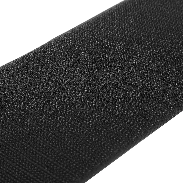 Alt view image 3 of 7 - 4 Pack 10 ft x 3 Inch Cable Floor Strip Cable Cover Cords Carpet Protector Management Hook and Loop Tape for Wires on Floor Cords and Prevent a Trip Hazard (Black)