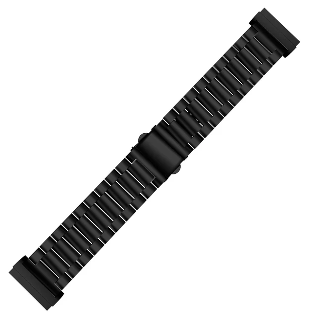 Alt view image 4 of 7 - Stainless Steel Band Compatible with Fitbit Versa 4 / Fitbit Sense 2 / Fitbit Versa 3 / Fitbit Sense, Adjustable Metal Watch Bands BraceletsWristband Replacement for Women Men