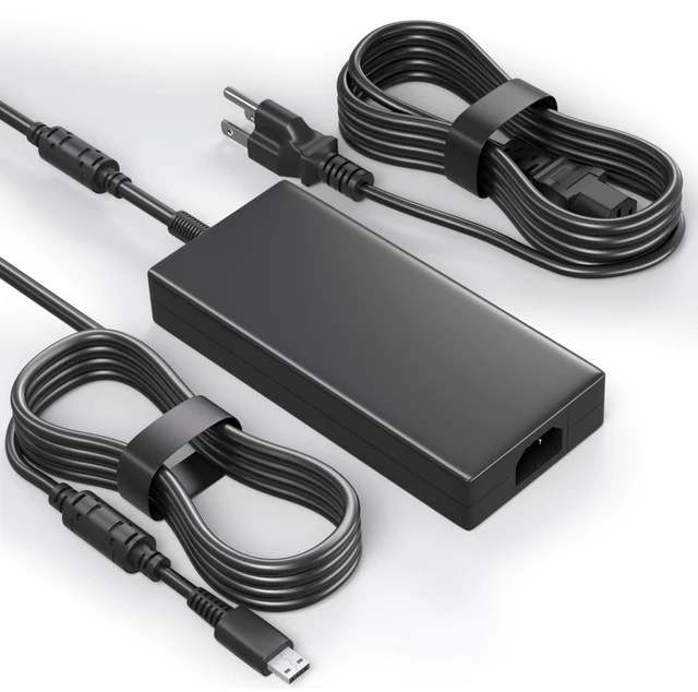Main image of 240W USB Tip Charger Compatible with MSI GE76 GE66 GP76 Raider A20-240p2a Fit for MSI GE76 GE66 GP66 GS77 Raider Laptop Chicony a20-240p2a
