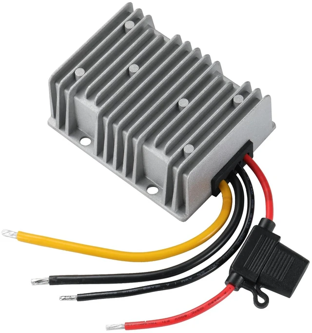 Main image of 24V to 12V 40A 480W Power Supply Transformer - Industrial Grade Buck Converter with Overload/Short Circuit Protection for Ham Radio, CCTV System