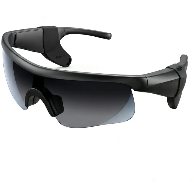 Main image of Bluetooth Audio Sunglasses: Polarized UV400 Open Ear Glasses Polarized UV400 lenses with open-ear audio, Bluetooth connectivity and clear sound for outdoor activities