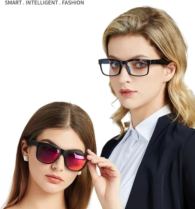 Alt view image 4 of 7 - GS01 Smart Bluetooth Sunglasses, Audio Sunglasses With Speaker, UV400 Polarized lens, Open Ear Music, Touch Control