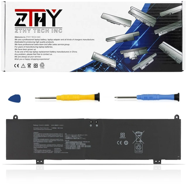 Main image of 90Wh C41N2013 C41N2013-1 Laptop Battery for Asus ROG Strix G15 G513 G513QM G513QR G17 G713 G713QY G713IM Scar 15 G533 G533QM Zephyrus G15 GA503Q GA503QE M16 GU603 17 G733 S17 GX703 F15 FX507 A17 FA707