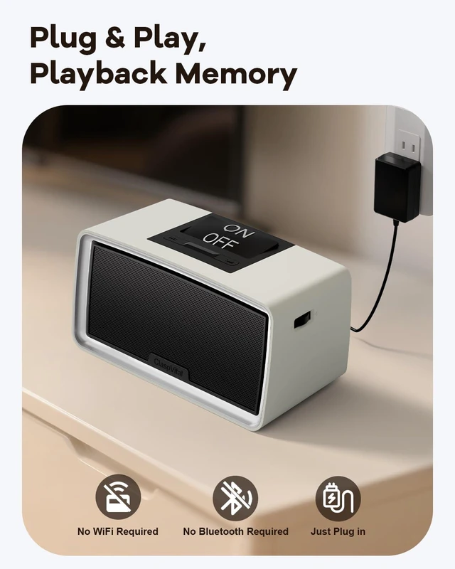 Alt view image 4 of 7 - One-Touch Simple Music Player for Seniors, 32GB TF Card, 6000 Songs 6,000 Songs Mp3 Music Player for Elderly 32GB TF Card with Reader Gift for Dementia, Alzheimers