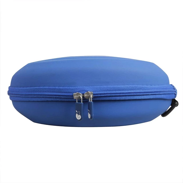 Alt view image 4 of 6 - Hard Travel Case for MIDOLA Kids Headphones Bluetooth 5.4 Wireless Over-Ear Foldable Headset (Only Case) (Blue)