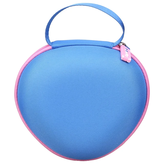 Alt view image 6 of 7 - Kids Headphones Case Compatible with eKids Disney Stitch/JoySpark/VibeTune/EarFun Headphones (Box Only) (Blue-Purple)