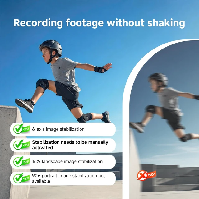 Alt view image 6 of 7 - SVGo M3 Mini Action Camera 4K Hands-Free POVs Wearable Camera(64GB) 43g Lightweight, Magnetic Quick Release, 300 Min Battery, 6-Axis EIS, 33ft Waterproof for Family Vlogging & Pet POV