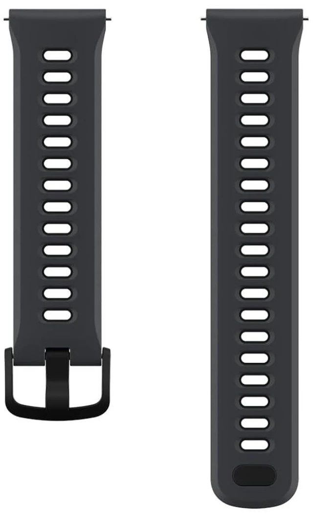 Main image of 22mm Silicone Band (Black, Silicone) Only compatible with PACE 4, PACE 3, PACE Pro, APEX 4 42mm, APEX 2 Pro, APEX Pro, APEX 1 46mm