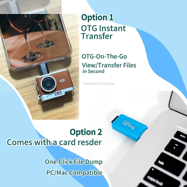 Alt view image 6 of 7 - Keychain Digital Camera,Mini Digital Camera with 32GB Card,Video Recording,Bag Charms, Compact Micro Thumb Camera,Photography Cameras for Beginners Teens and Adults (Brown)