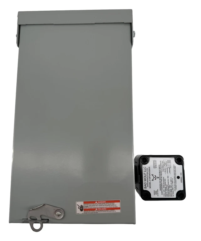 Alt view image 4 of 7 - SP240V50KA-A Whole House Surge Protector, 50kA Type 1 Panel Mount 120/240VAC Split-Phase Made in USA ETL Listed to UL 1449 5th Edition NEMA 4X/IP67 Green Status LED
