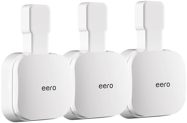 Main image of Outlet Wall Mount Holder fits for eero Pro 6e/Pro 6 Mesh Wi-Fi System,3PCS Fits for eero Pro 6e/Pro 6 Mesh Wi-Fi System,Space Saving No Messy Wires Installation anywhere