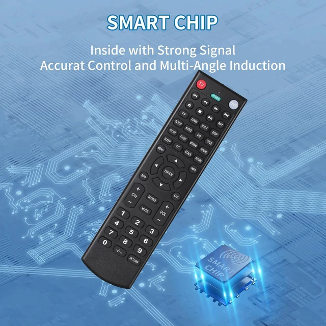 Alt view image 6 of 7 - Remote Control Rplacement fit for HITACHI LED LCD Smart TV
