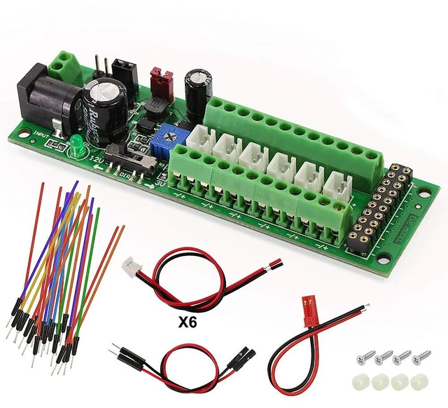 Main image of PCB012 Power Distribution Board Self-Adapt Distributor HO N O LED Street Light Hub DC AC Voltage Train Power Control