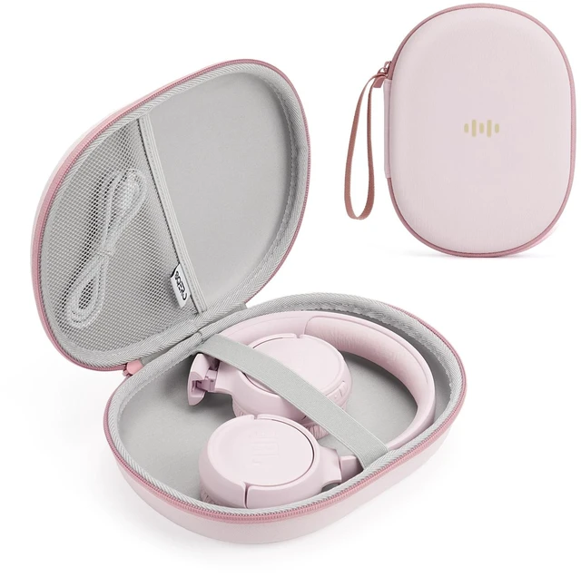 Main image of Headphone Case Hard Shell for JBL Tune 520BT/510BT/500BT/720BT/Bose Fits Soundcore Anker/BERIBES/KVIDIO/TOZO/JLab, Ultra-Slim Over-Ear Headset Universal Portable Travel Organizer Bag