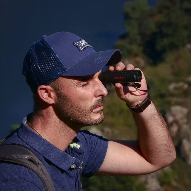 Alt view image 2 of 7 - Essentials 10x25 Compact Roof Prism Monocular (Black)