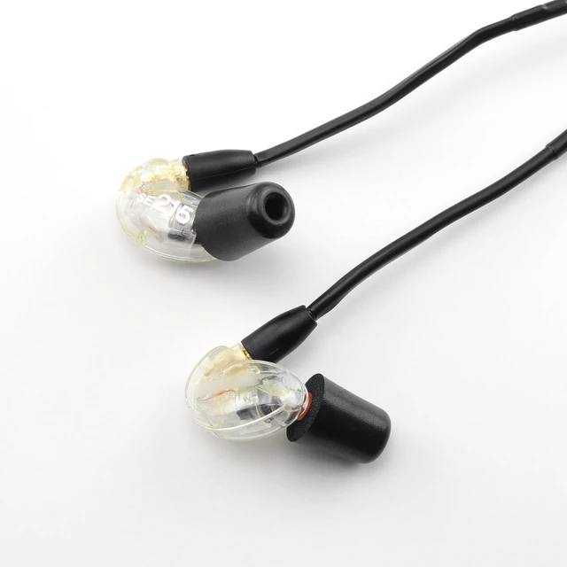 Alt view image 5 of 5 - Foam Ear Tips for Walkers, ISOtunes, Westone, Shure, Plugfones Replacement Memory Foam Tips, Ultimate Comfort, 3 Pairs (Black, S)
