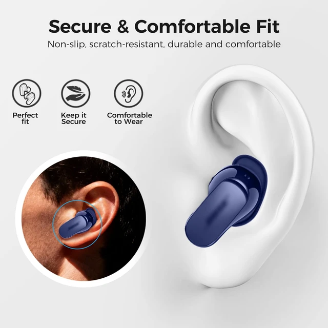 Alt view image 3 of 7 - Ear Hook for Bose QuietComfort Ultra Earbuds 2nd Gen/Ultra Earbuds 3 Pairs: S+M+L, Added Storage Box, Anti Slip, Secure Fit, Comfortable Silicone Sport Wingtip Covers, Fits Charging Case