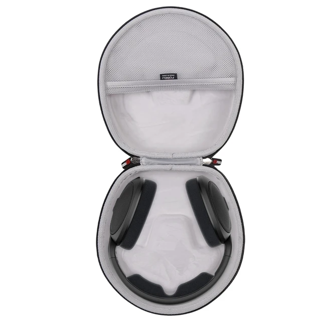 Alt view image 2 of 7 - Hard Case for Raycon The Everyday/for Raycon Fitness/for Microsoft Xbox/for Baseus Bowie 30 Max/for Razer Barracuda X Wireless Headset Bluetooth Over Ear Headphones (Black+Grey)