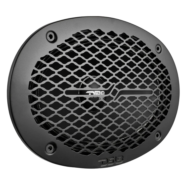 Alt view image 5 of 7 - PRO-GRILL69MS 6x9 Universal Speaker Grill, Shallow Metal Mesh Protective Speaker Cover 6x9 inches, Bolt on Installation, Slim Design, Each (Black)