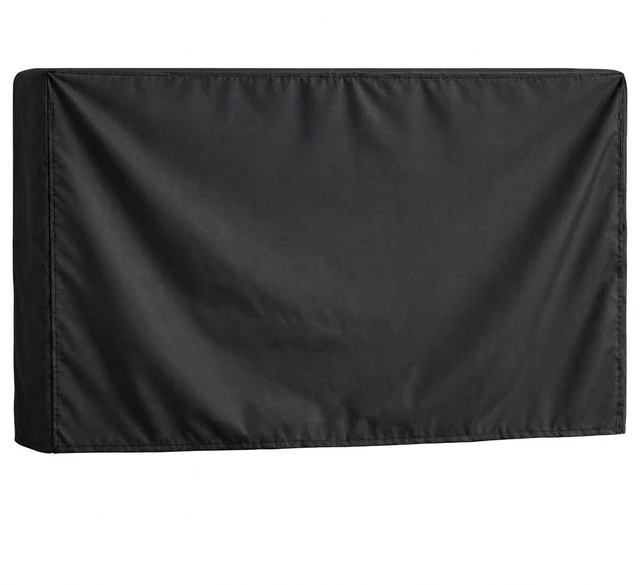 Main image of Outdoor TV Cover - Heavy Duty, Water Resistant - 40-42 Inch TV Heavy-duty polyester, water-resistant PVC coating, built-in remote pocket, rear flaps fit most wall mounts and stands