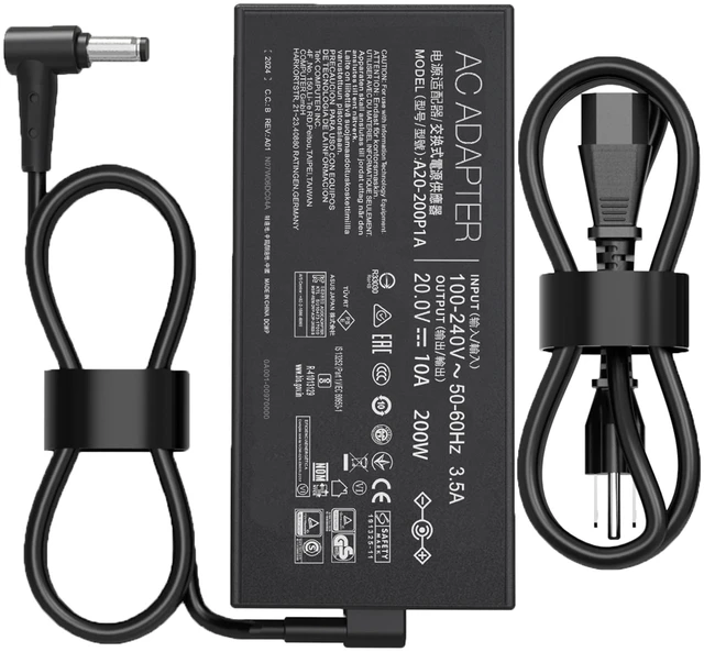 Main image of 200W AC Charger Fit for Asus TUF F15 F17 A15 A17 Dash F15 FX516 FA506 FA507 FX506 FX507 FX706 FX707 FA706 FA707 i5 i7 RTX3050 3050Ti 3060 3070 4050 4060